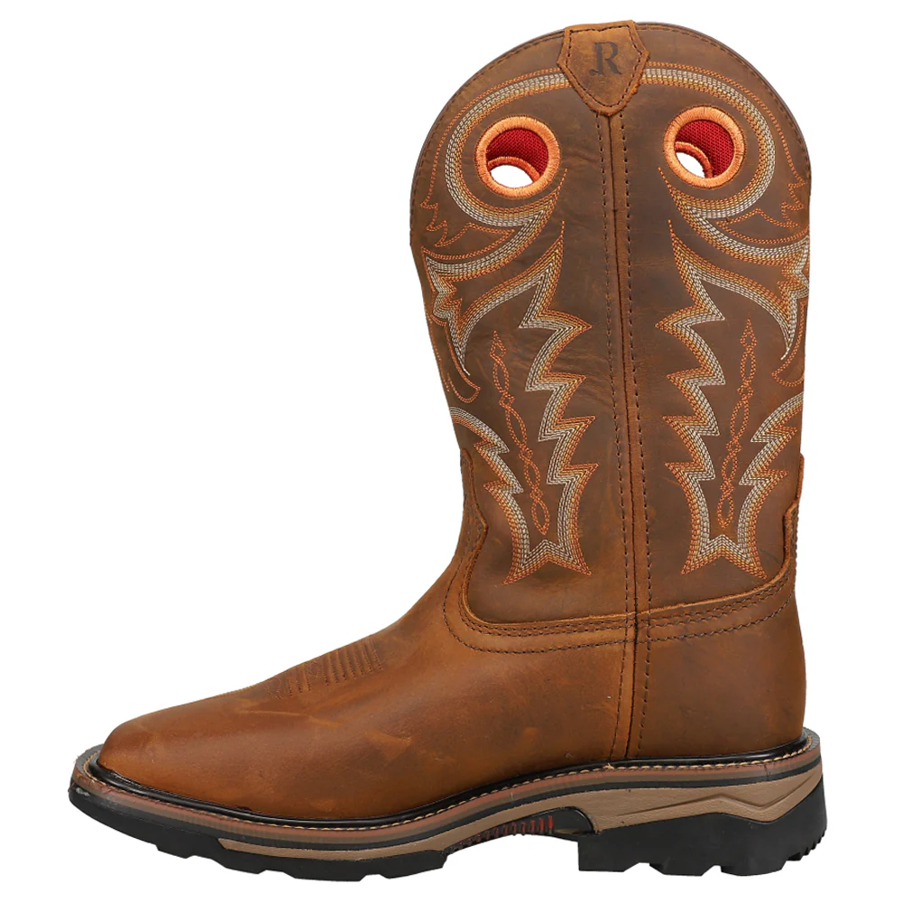 Hazel Bay 12 inch Slip Resistant Soft Toe Work Boots - Image 3