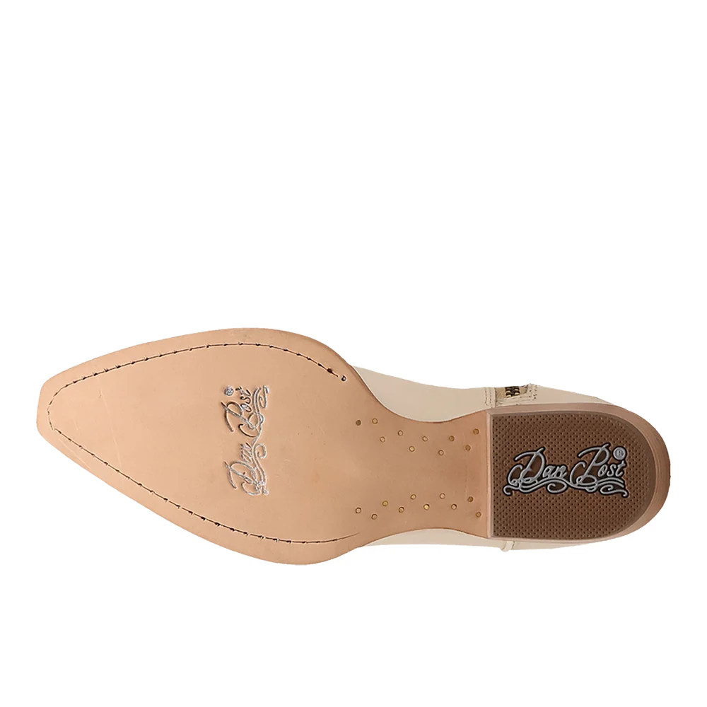Heartland Leather Snip Toe Zippered Cowboy Boots - Image 5