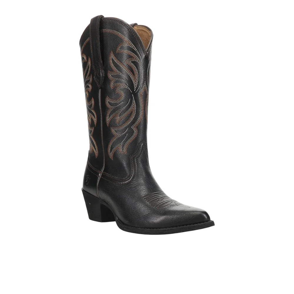 Heritage J Toe Stretchfit Embroidery Pointed Toe Cowboy Boots - Image 2