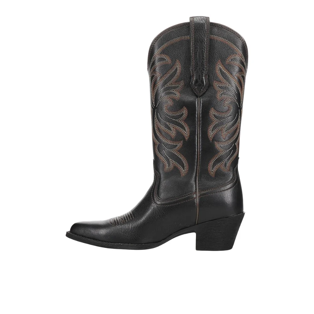 Heritage J Toe Stretchfit Embroidery Pointed Toe Cowboy Boots - Image 3