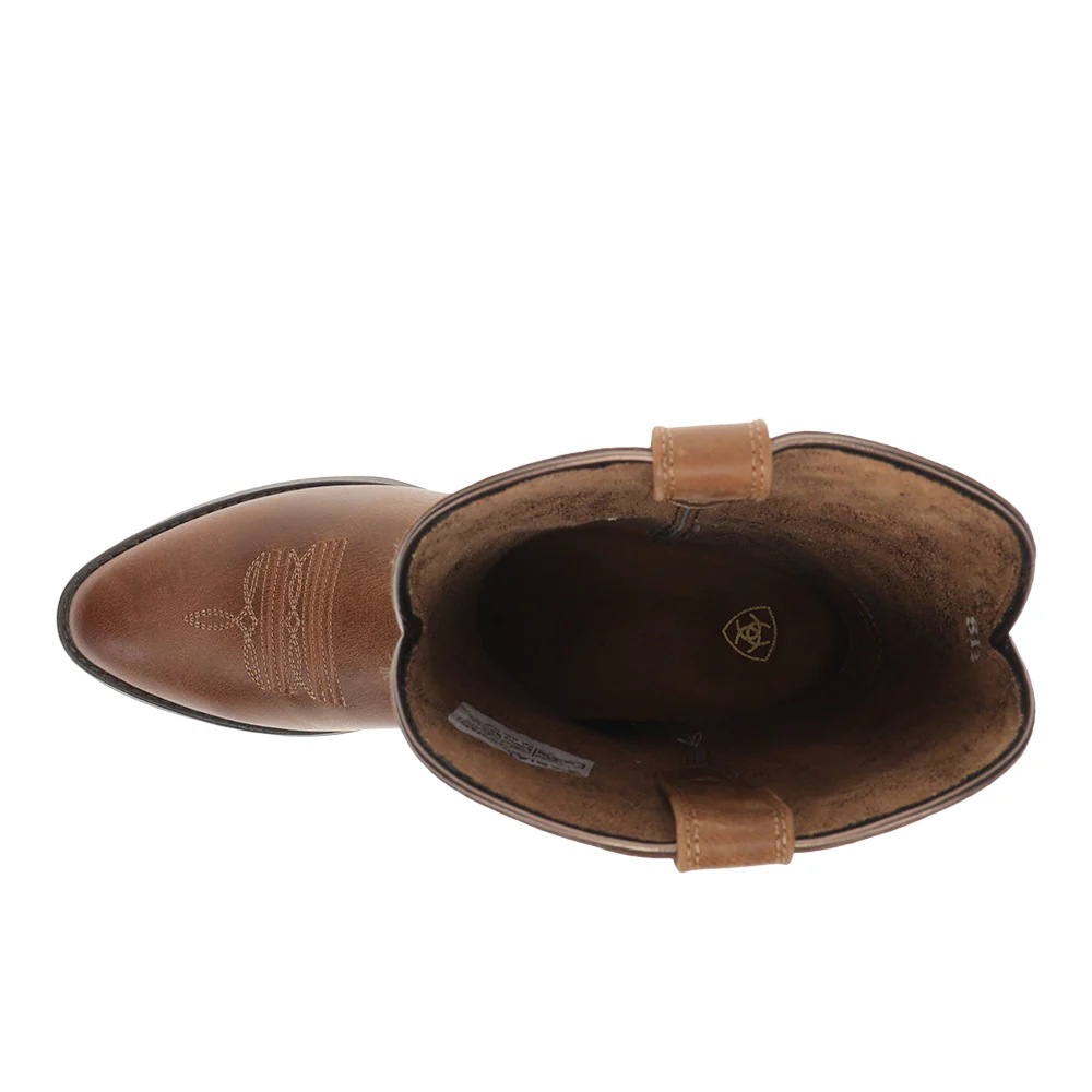 Heritage Meadow Round Toe Pull On Cowboy Boots - Image 4