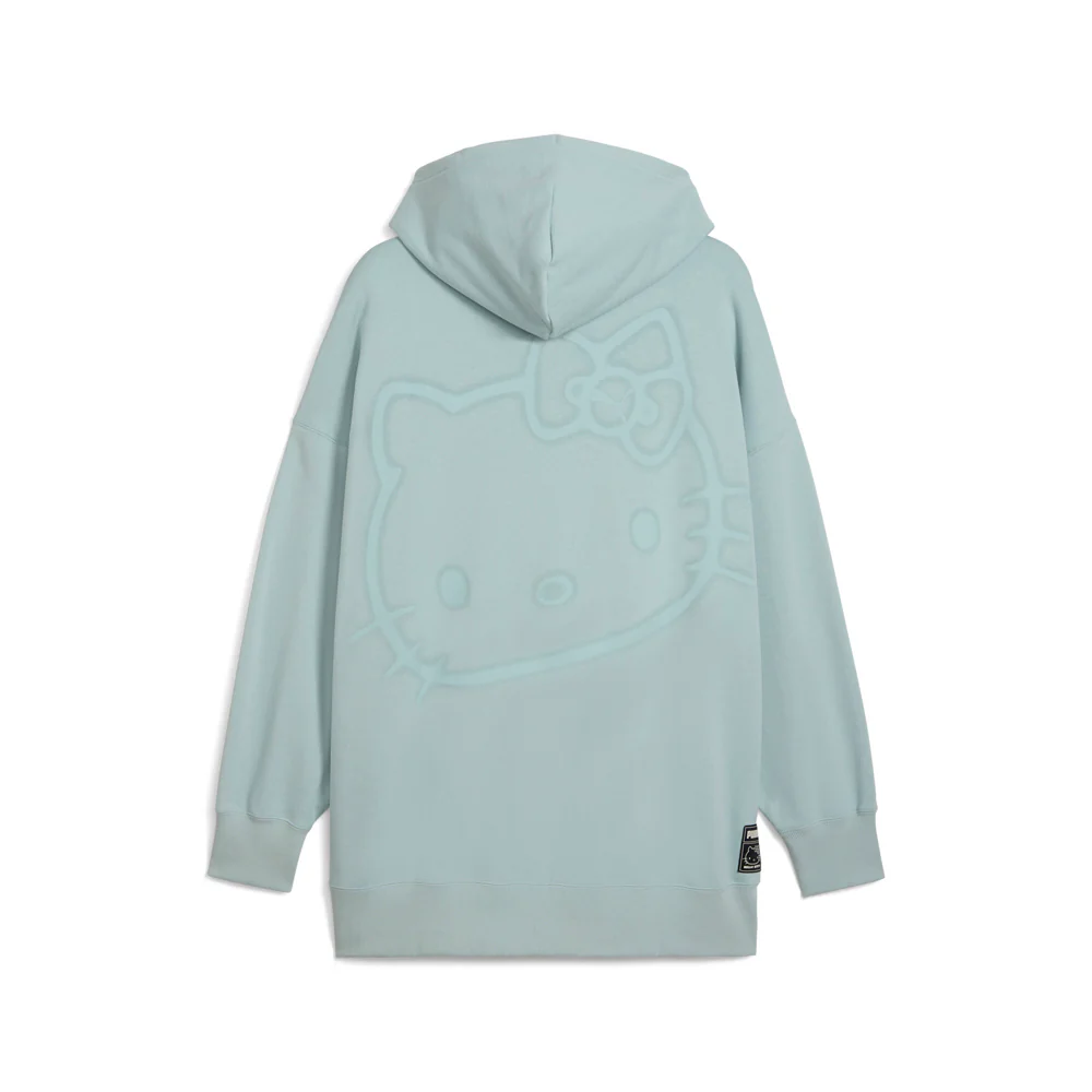PUMA X HELLO KITTY Graphic Oversized Pullover Hoodie - Image 2