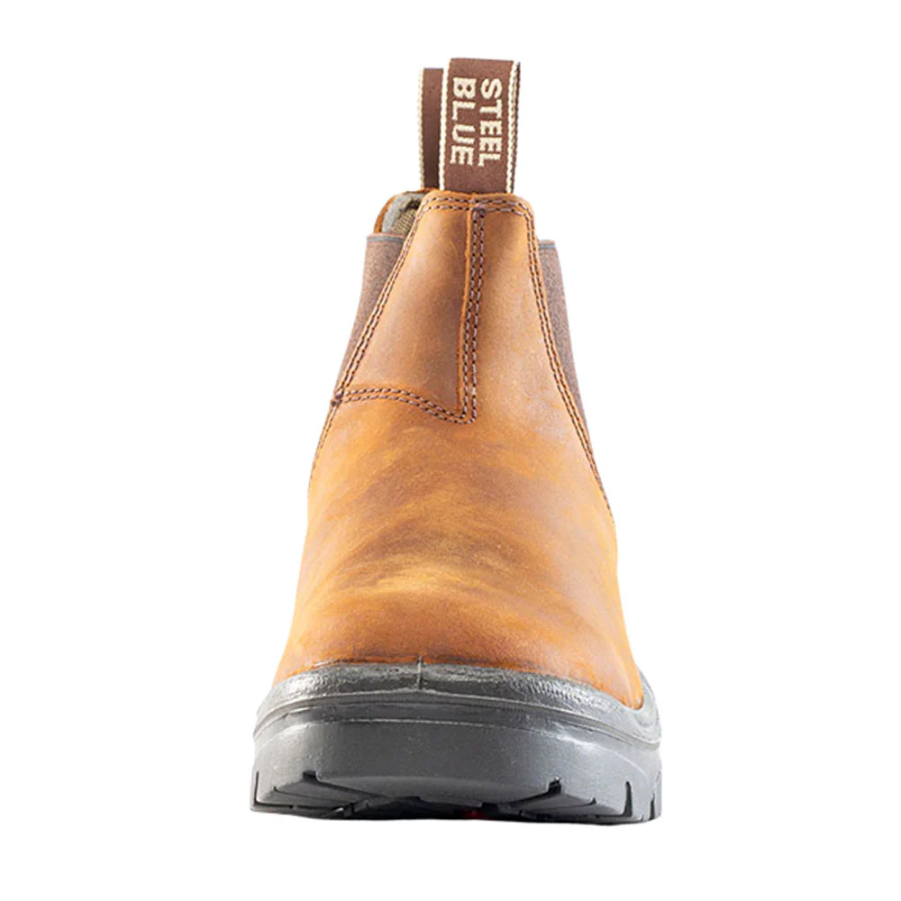 Hobart 6 Inch Slip Resistant Wide Soft Toe Work Boots - Image 4