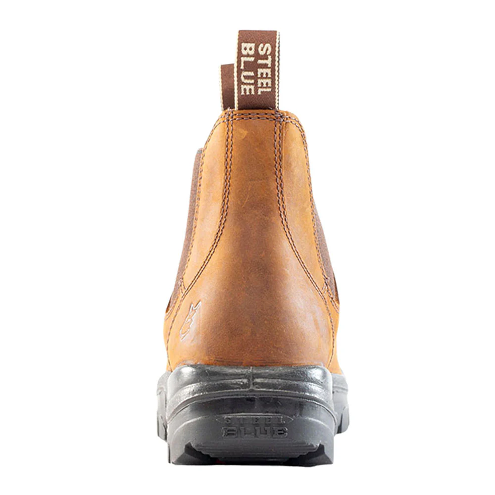 Hobart 6 Inch Slip Resistant Wide Soft Toe Work Boots - Image 5