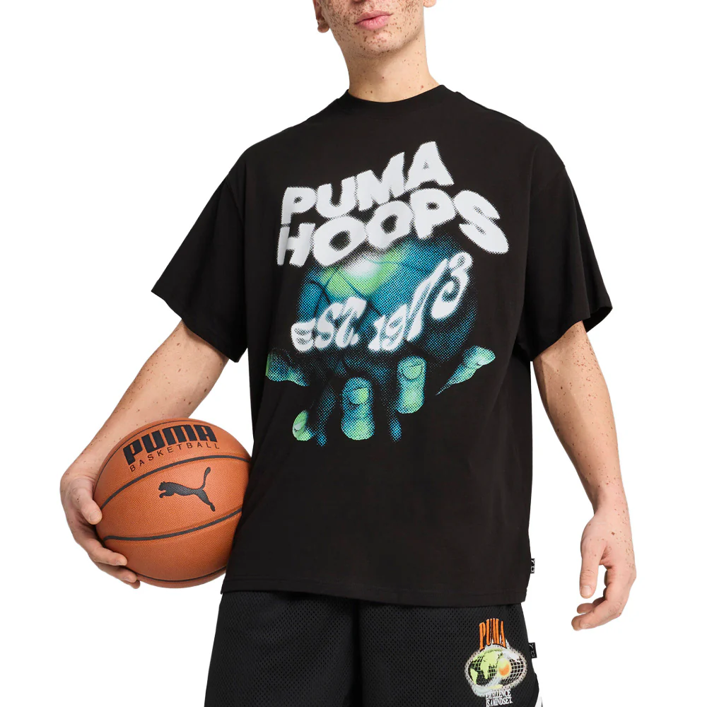 Hoop Dreamz Oversized Crew Neck Short Sleeve T-Shirt - Image 3