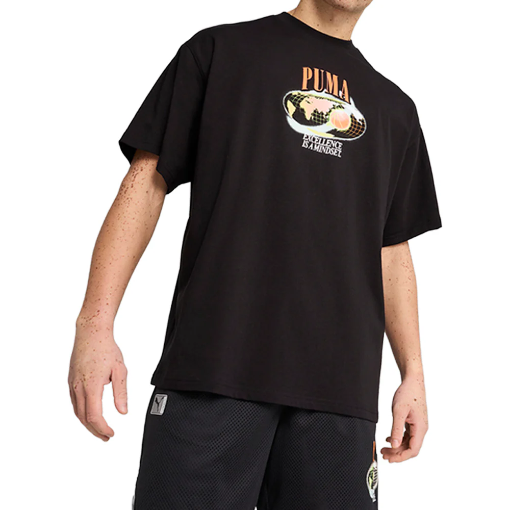 Hoop Dreamz Oversized Crew Neck Short Sleeve T-Shirt - Image 3