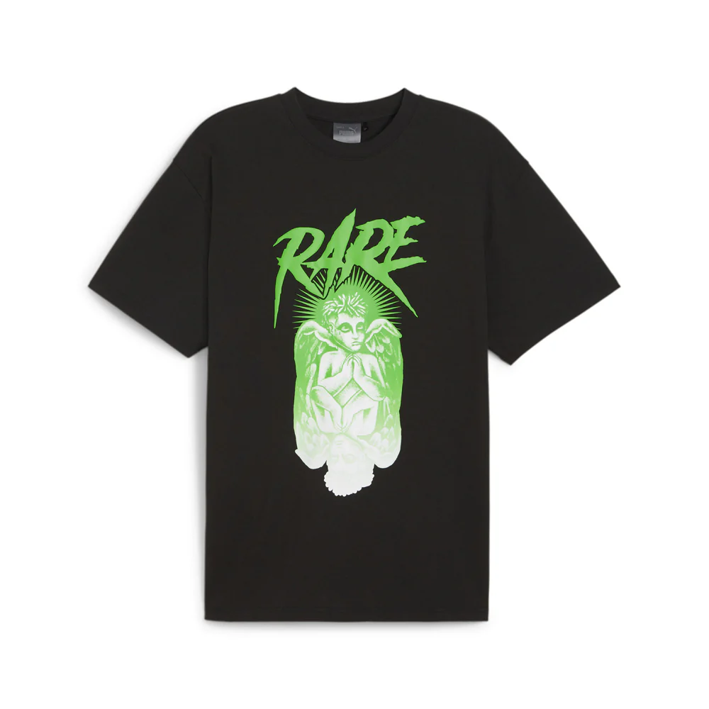 PUMA HOOPS X LAFRANCE Graphic Crew Neck Short Sleeve T-Shirt