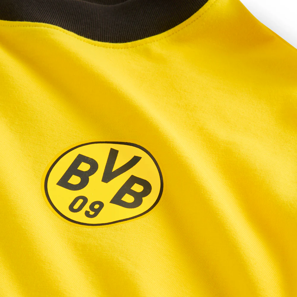 Hoops X  Borussia Dortmund Crew Neck Short Sleeve T-Shirt - Image 3
