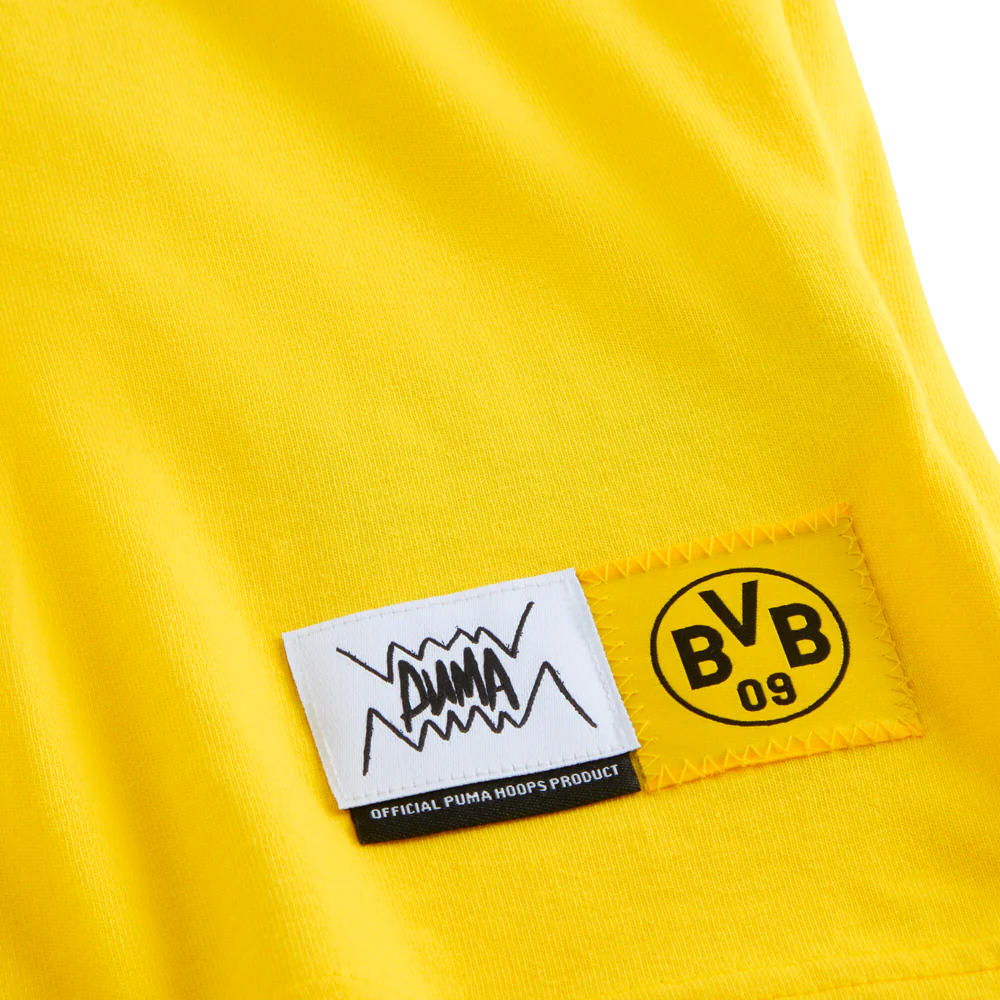 Hoops X  Borussia Dortmund Crew Neck Short Sleeve T-Shirt - Image 4