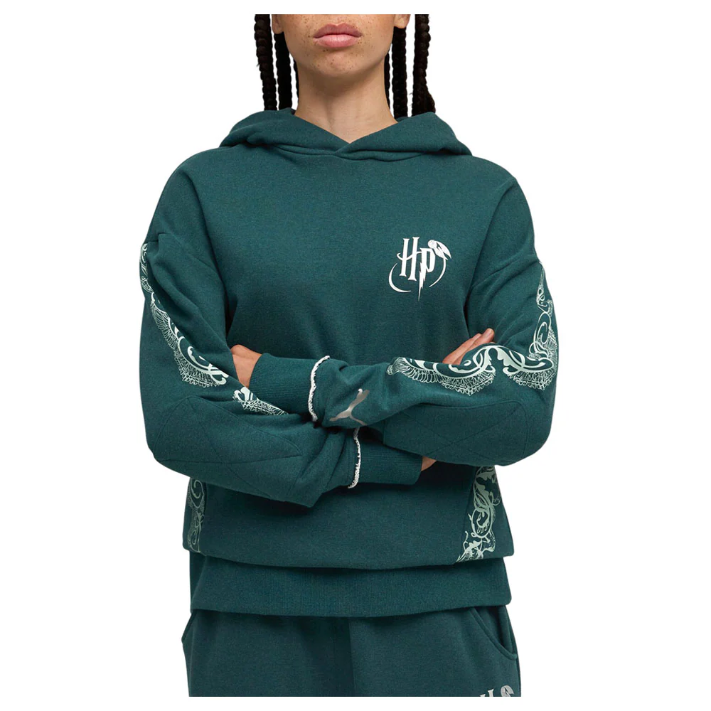PUMA HOOPS X HARRY POTTER Cotton Pullover Hoodie - Image 3