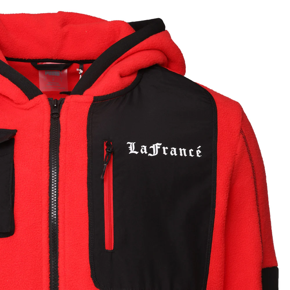 Hoops X LaFrancé X Holiday Sherpa Full Zip Hoodie - Image 3