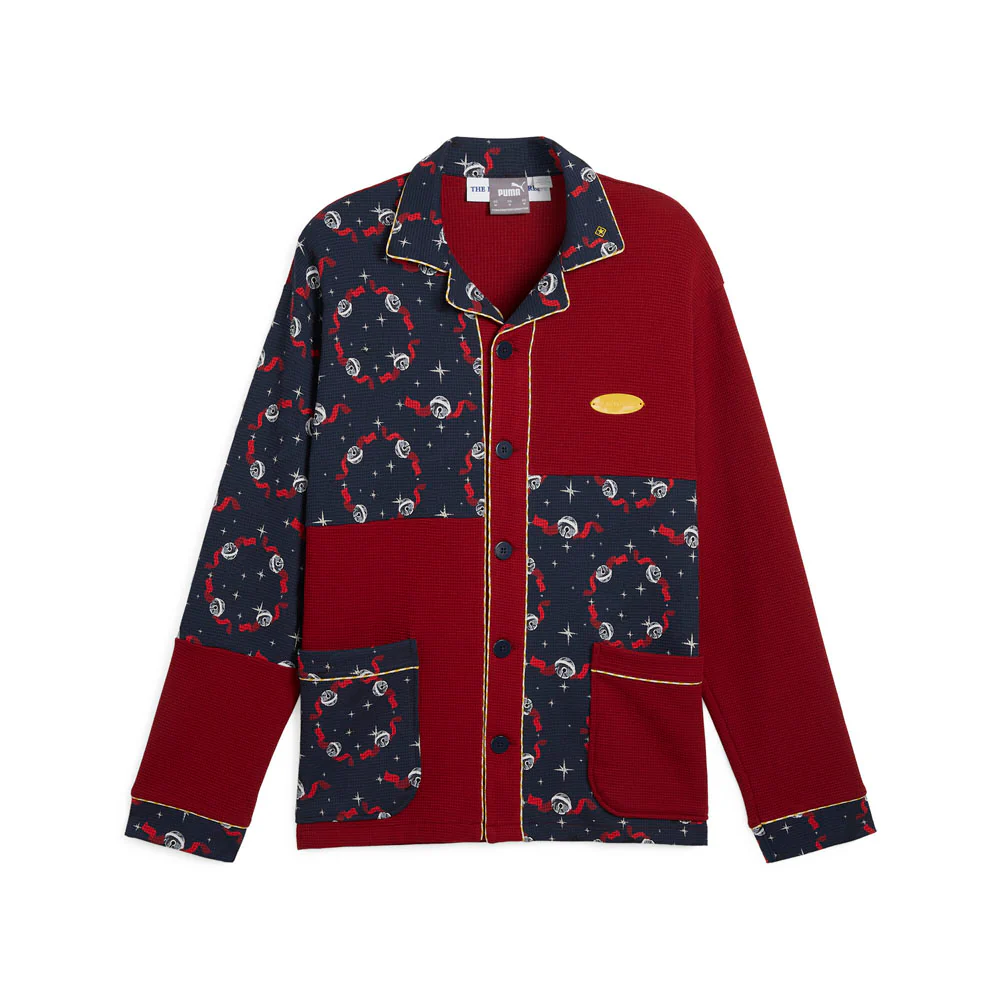 PUMA HOOPS X POLAR EXPRESS Pajama Button Up Shirt