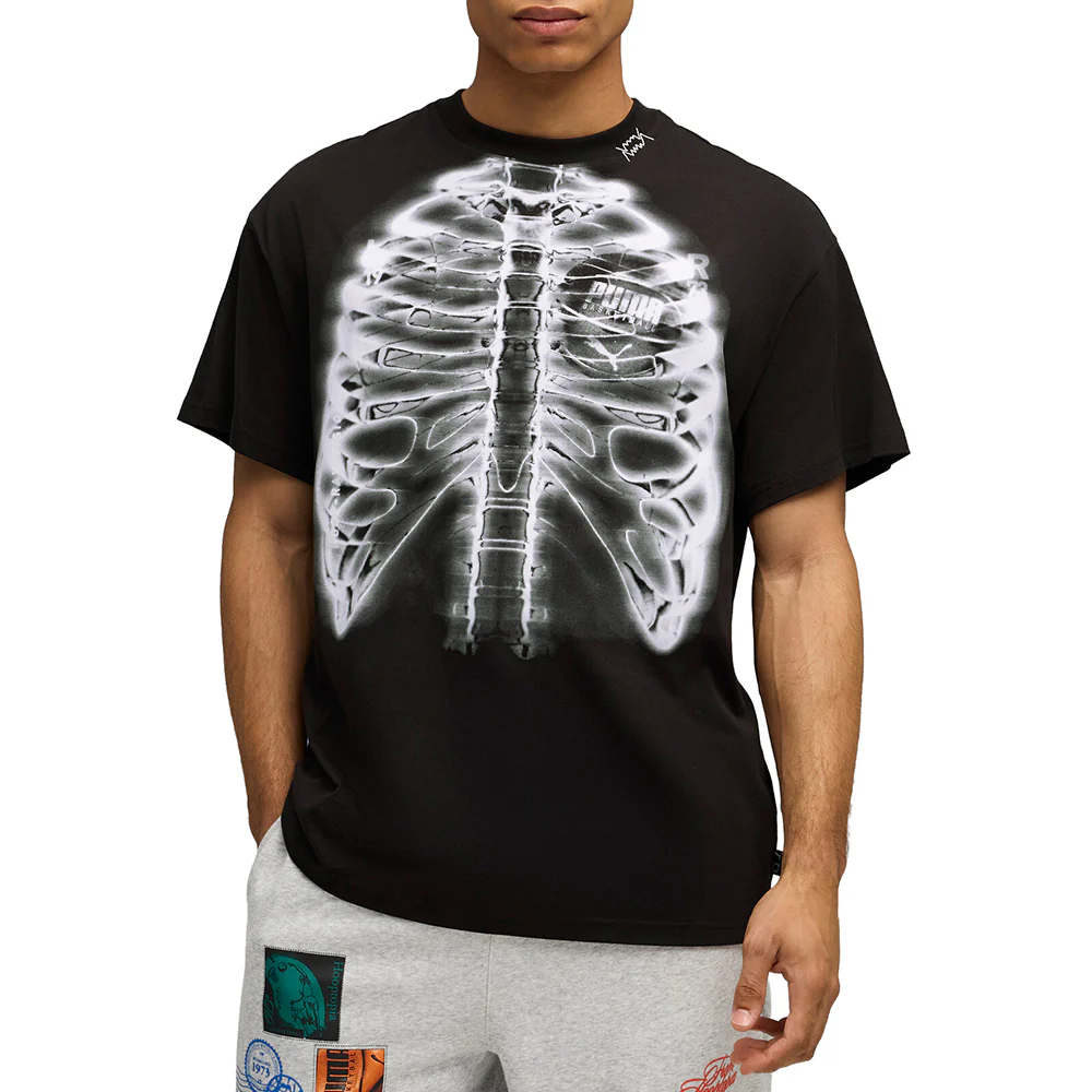 Hooptopia Hoopray Vision Graphic Crew Neck Short Sleeve T-Shirt - Image 3