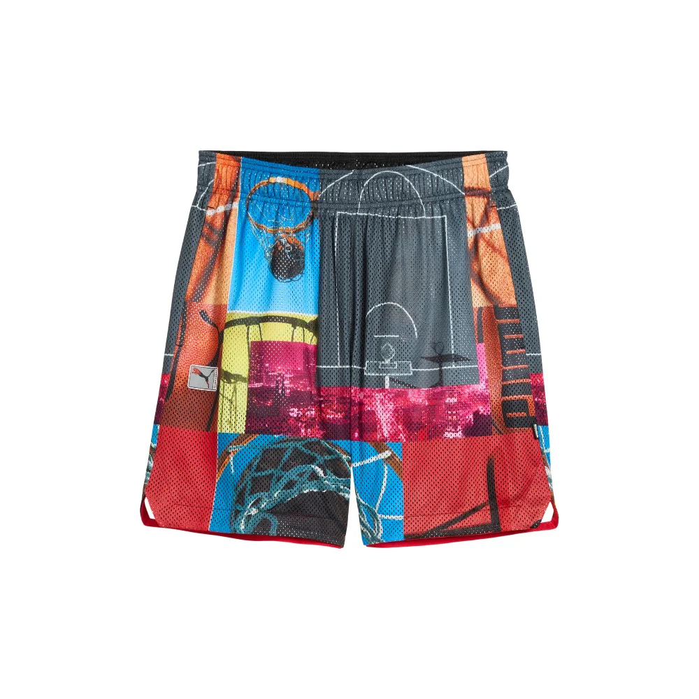 Hooptopia Reversible 7 Inch Athletic Shorts