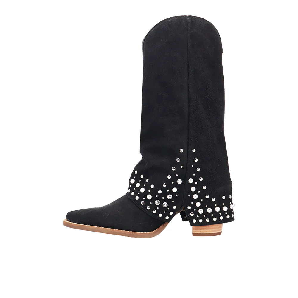 Howdy Honey Suede Leather Boots - Image 3