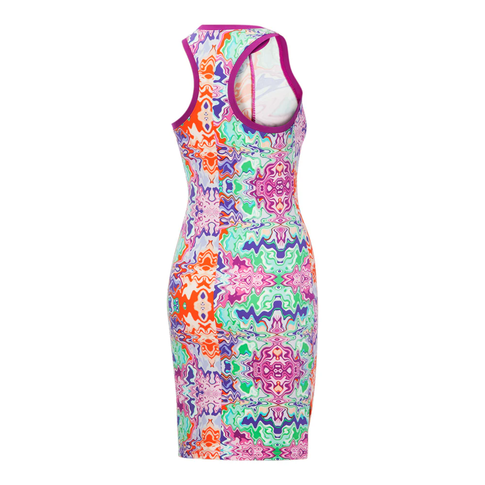 Hypnotize Graphic Sleeveless Mini Dress - Image 4