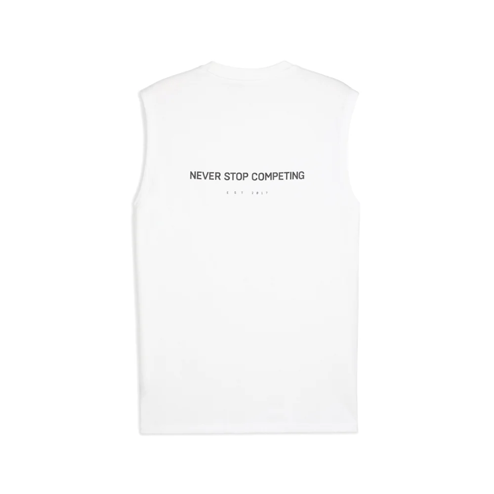 PUMA X HYROX Cutoff Graphic Crew Neck Athletic Tank Top - Image 2