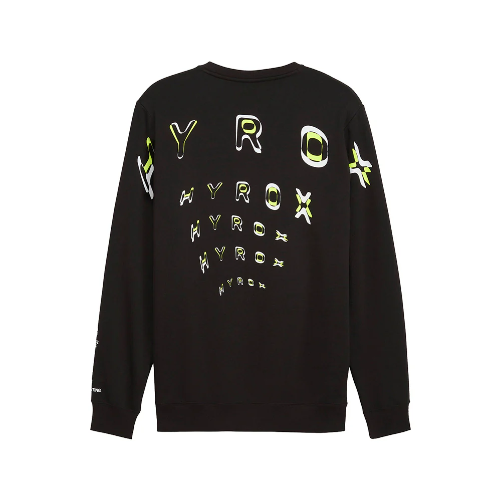PUMA X HYROX Heavyweight Crew Neck Sweatshirt - Image 2
