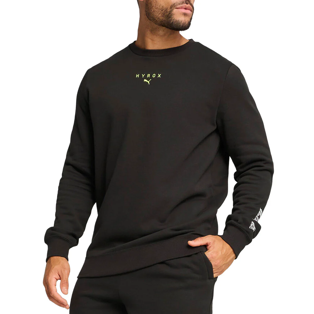 PUMA X HYROX Heavyweight Crew Neck Sweatshirt - Image 5