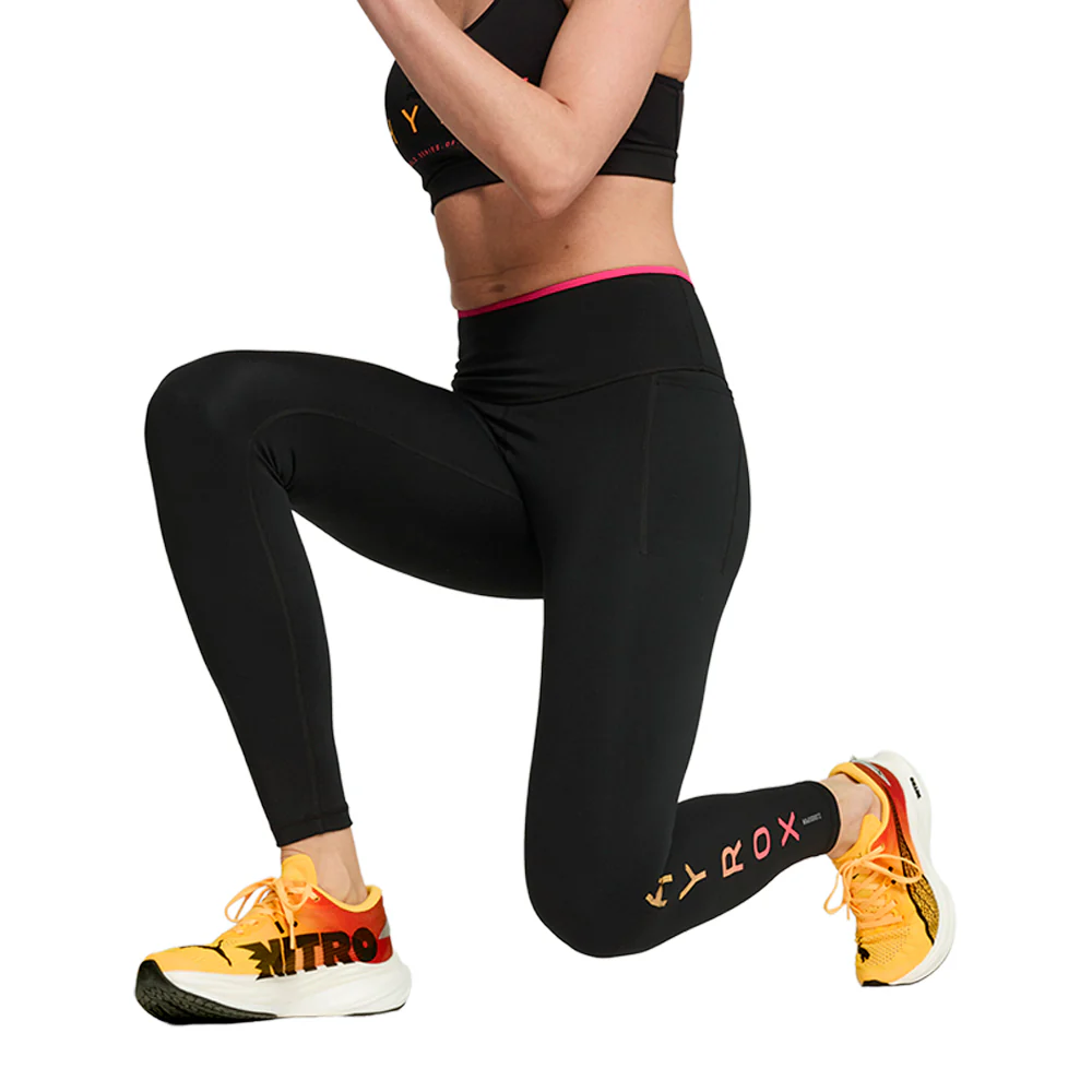 PUMA X HYROX Cloudspun High Waist Full Length Training Tights - Image 3