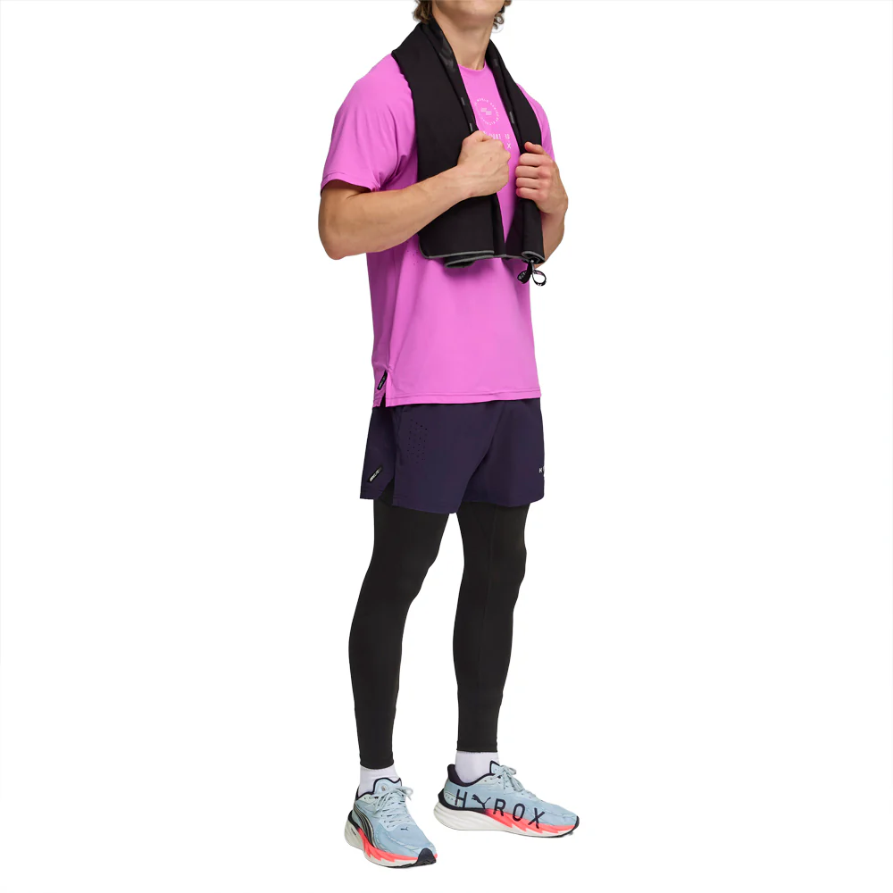 PUMA X HYROX DryElite Training Crew Neck Short Sleeve Athletic T-Shirt - Image 5