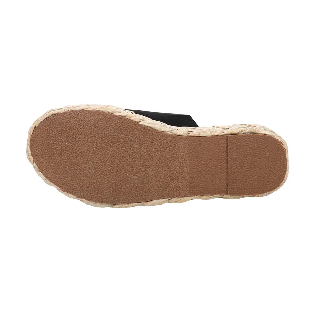 Ibiza Espadrille Platform Slide Sandals - Image 5
