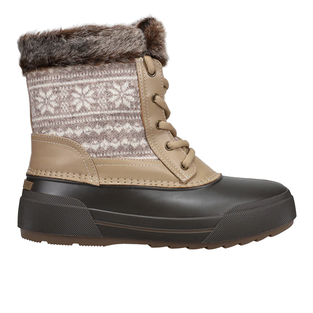 Ice Queen Graphic Round Toe Duck Winter Boots