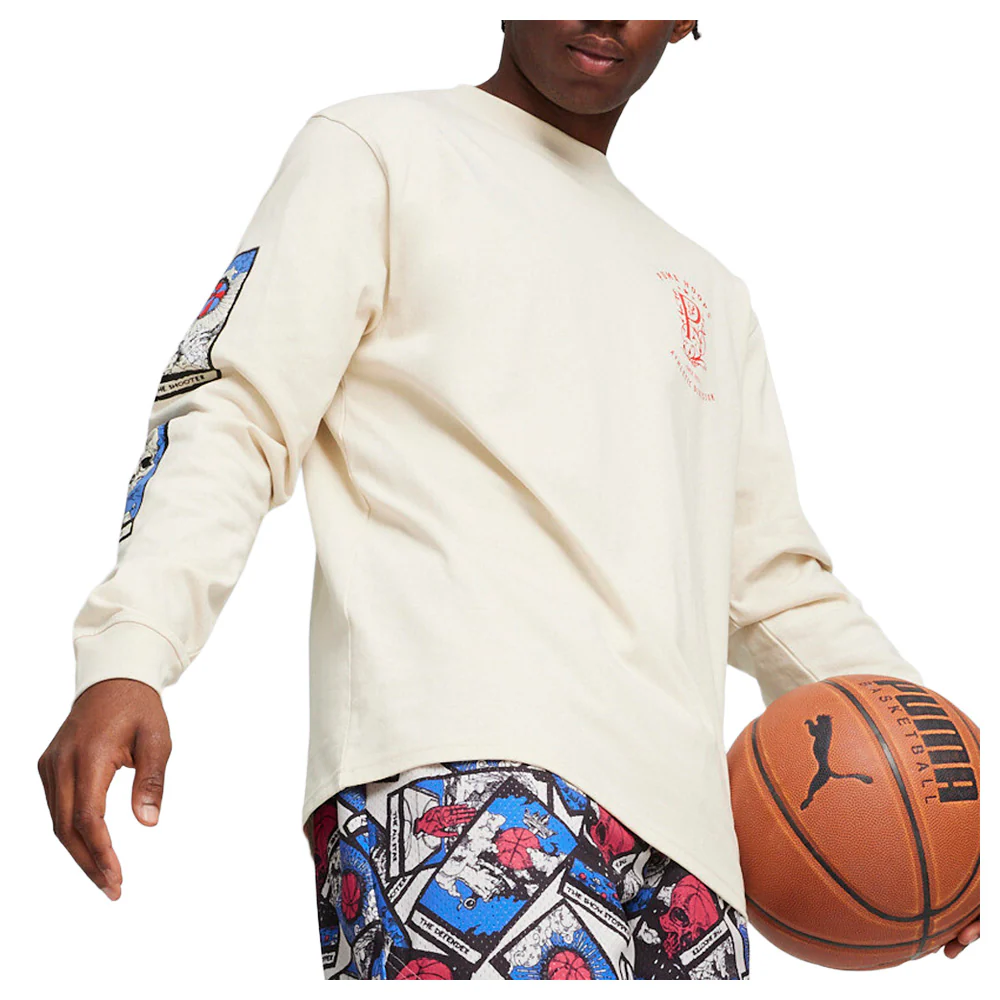 In Your Cards Crew Neck Long Sleeve Pullover Shirt - Image 5