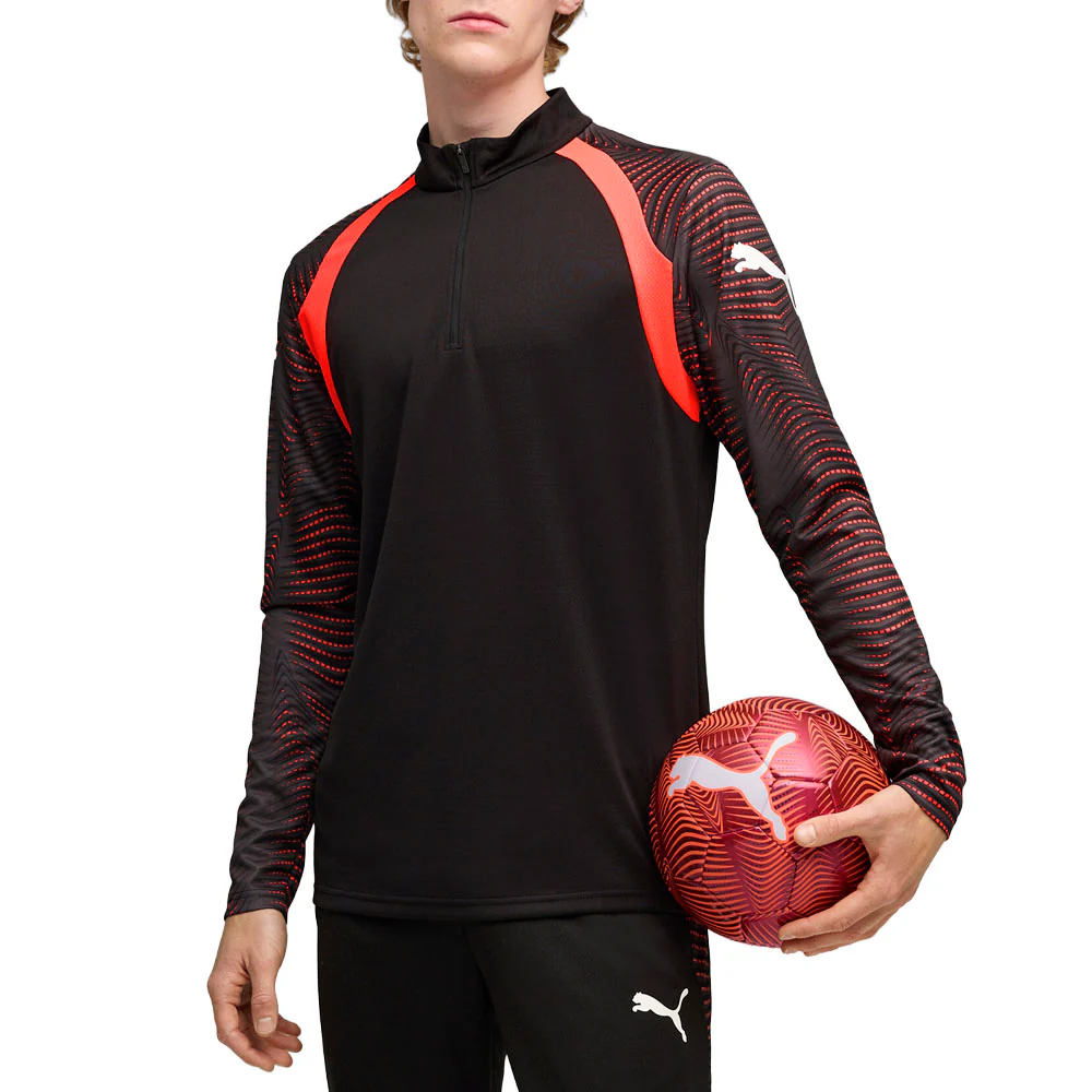 Individualfinal Collared Long Sleeve Quarter Zip Sweater - Image 3