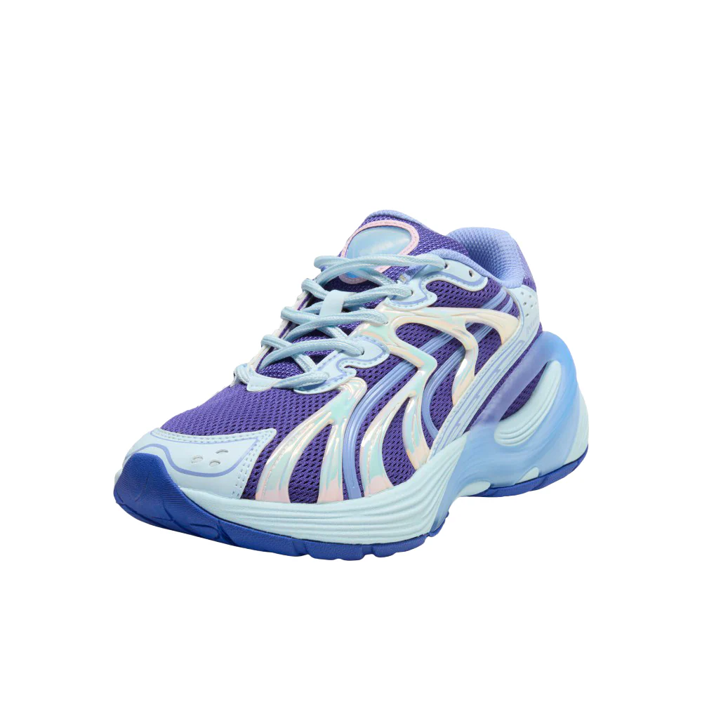 Inverse Iridescent Lace Up Sneakers (Big Kid) - Image 2