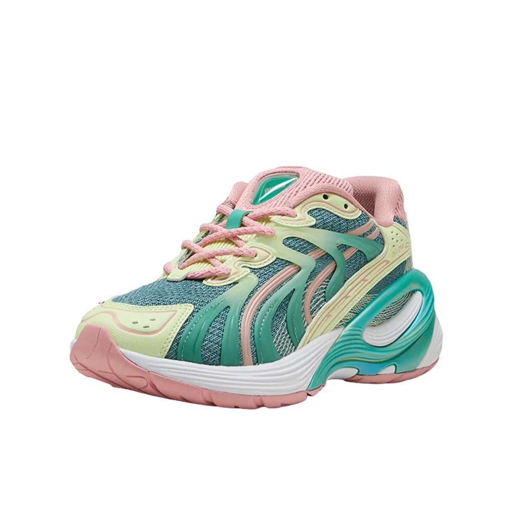 Inverse Mosaic Lace Up Sneakers - Image 2