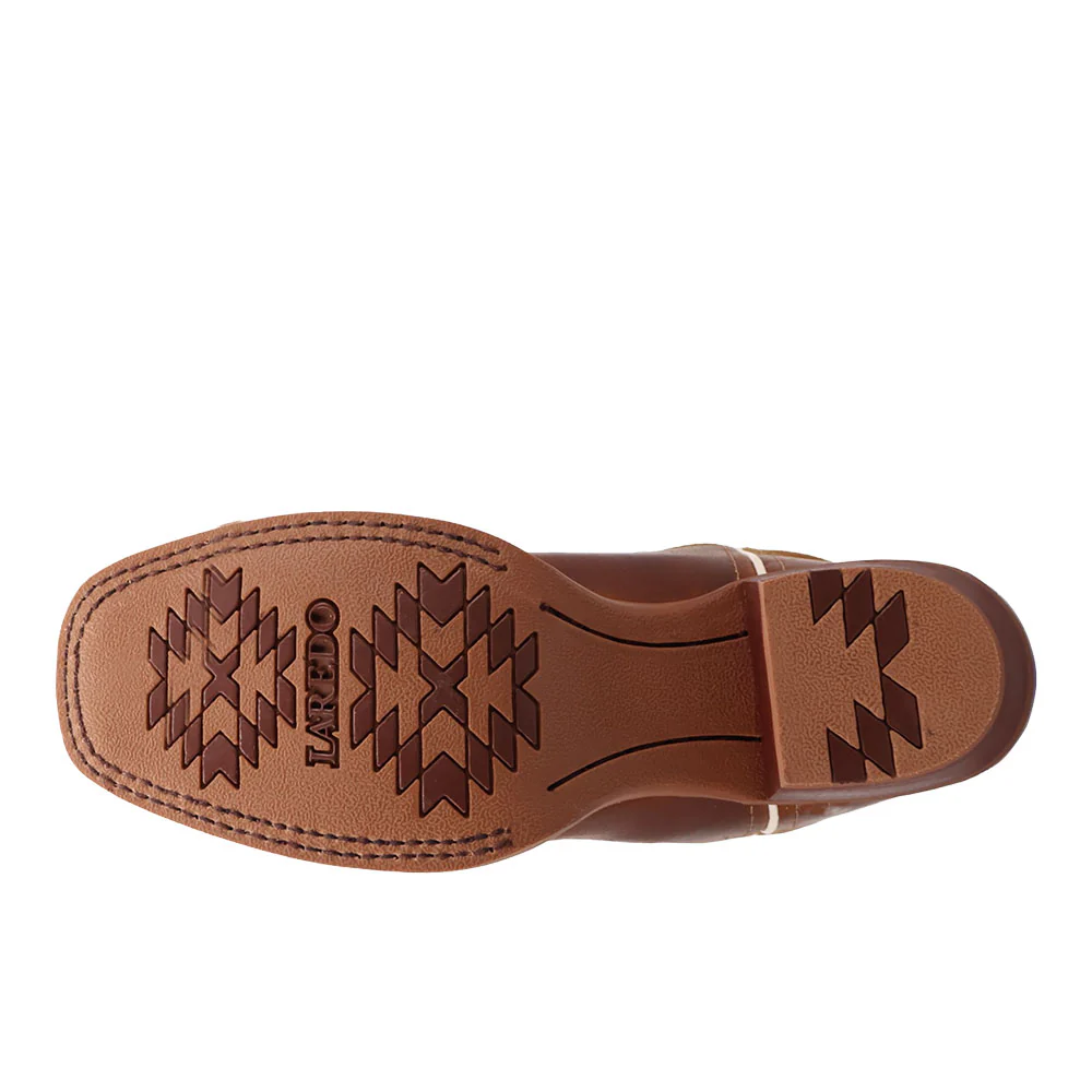 Iron Belle Square Toe Pull On Cowboy Boots - Image 5
