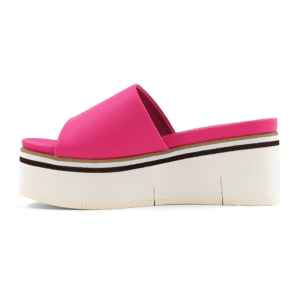 Jade Platform Wedge Sandals - Image 3