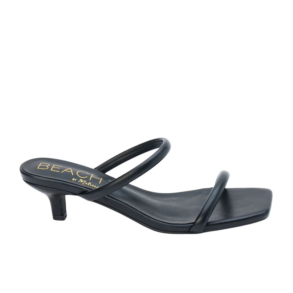 Jeanne Strappy Kitten Heel Sandals