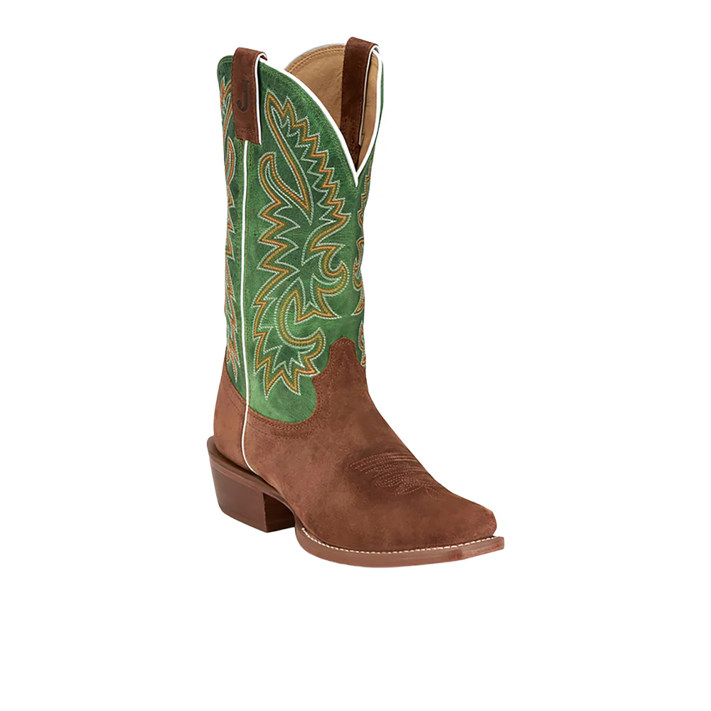 Jimmy 13 Inch Square Toe Cowboy Boots - Image 2
