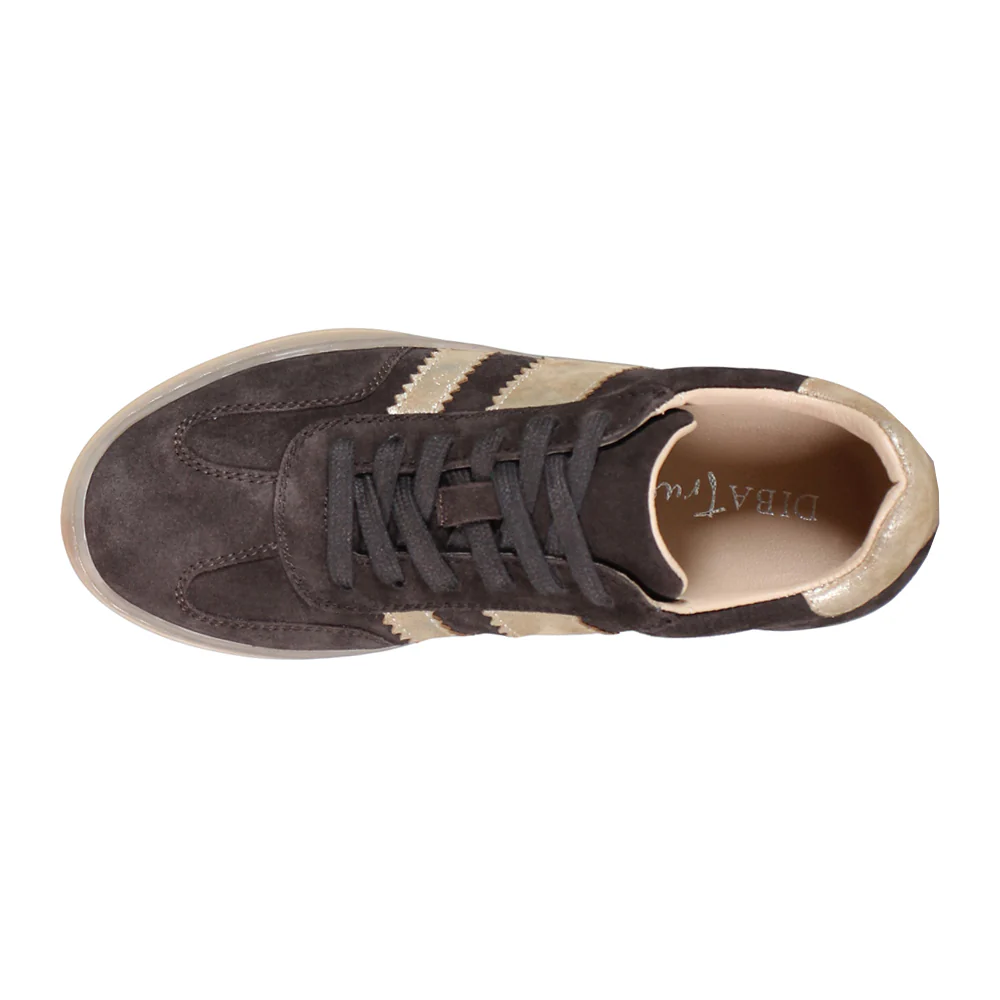 Jon Qwill Metallic Lace Up Sneakers - Image 4