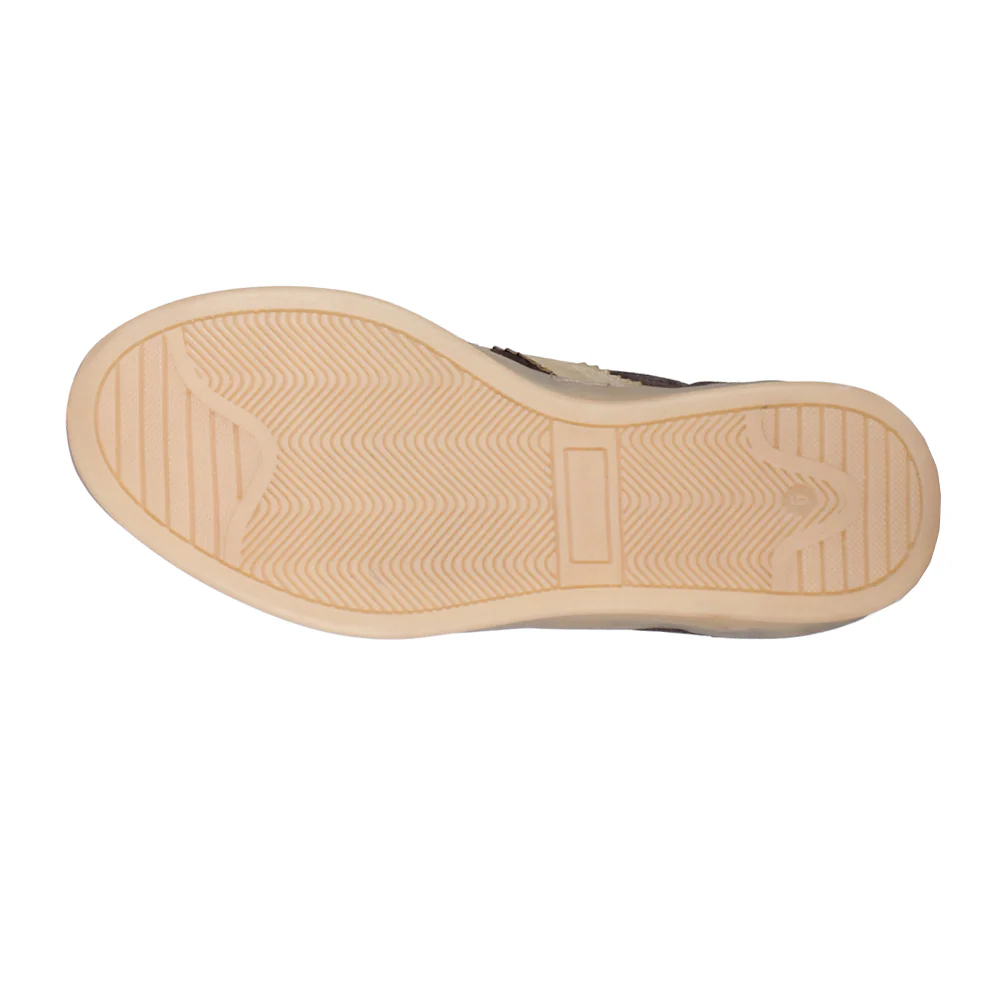 Jon Qwill Metallic Lace Up Sneakers - Image 5