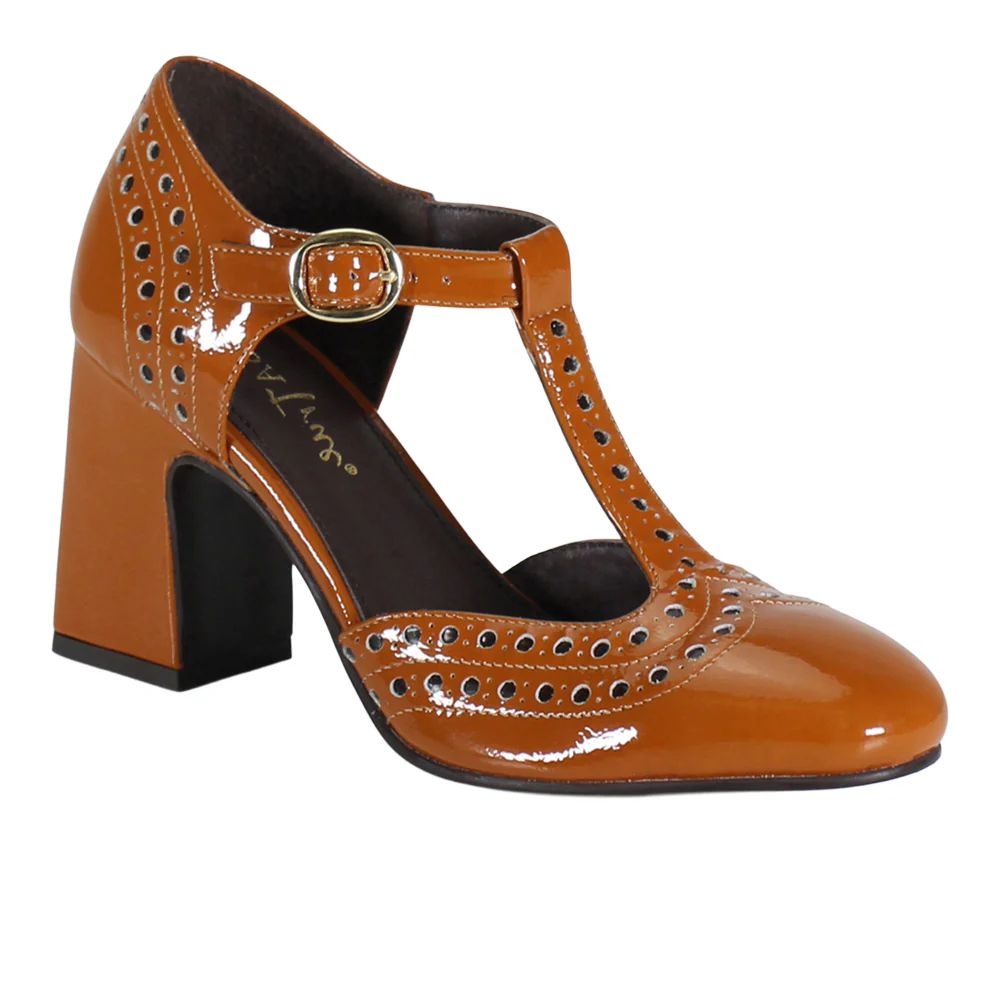 Juke Box T-Strap Mary Jane Pumps - Image 2