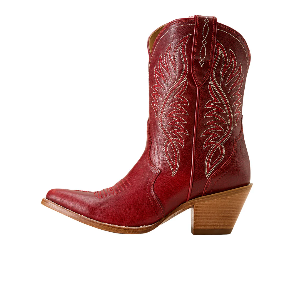 Julietta Round Toe Pull On Cowboy Boots - Image 3