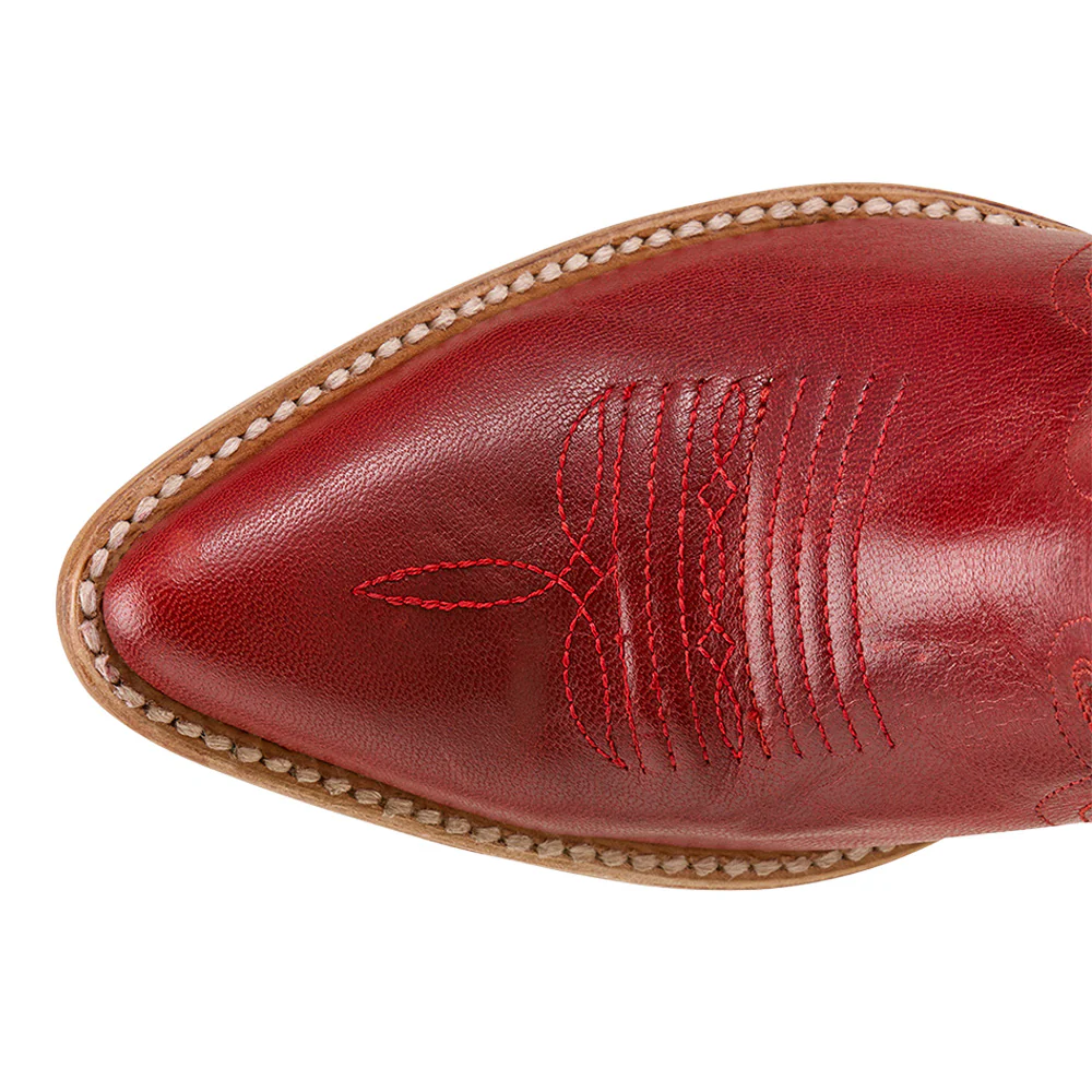 Julietta Round Toe Pull On Cowboy Boots - Image 4