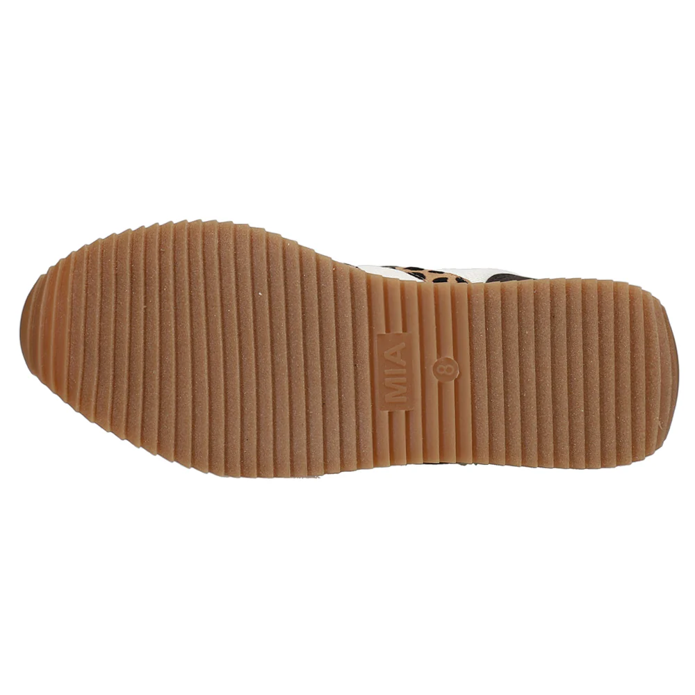 Kable Leopard Print Lace Up Sneakers - Image 5