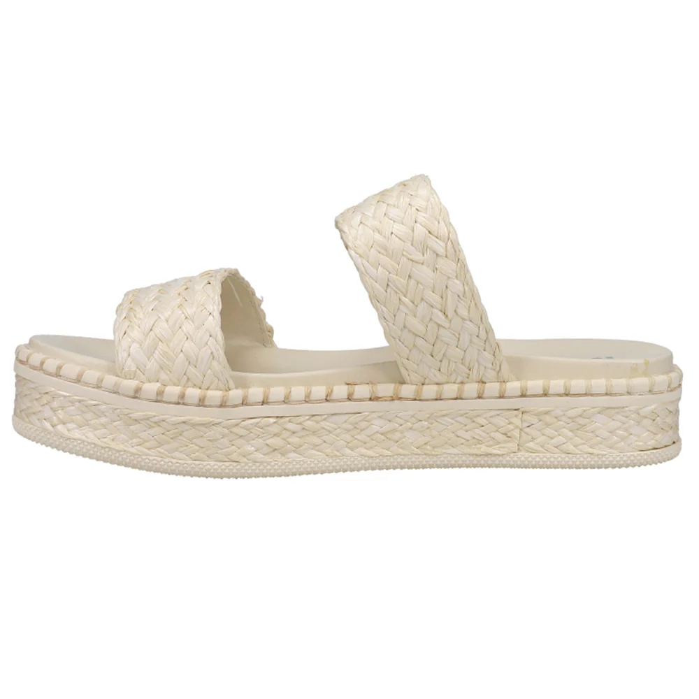 Kady Braided Platform Slide Espadrille Sandals - Image 3