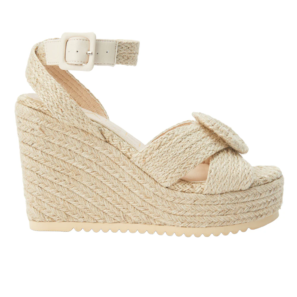 Kai Block Heel Espadrille Platform Sandals