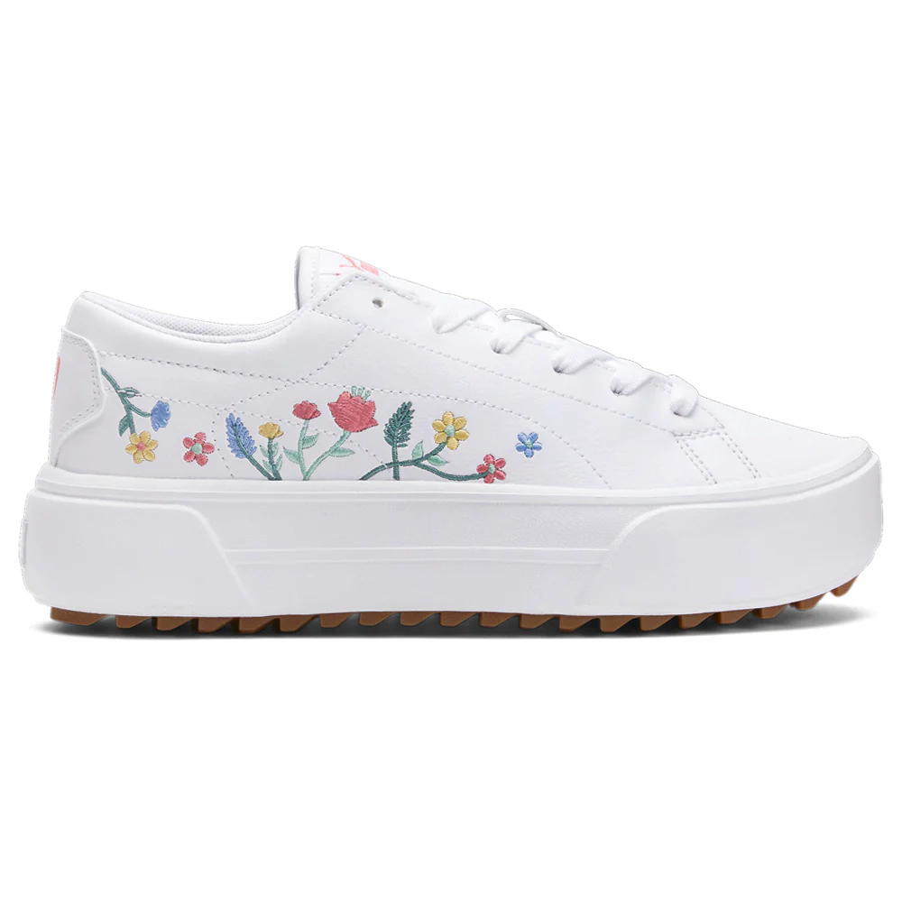 Kaia Floral Platform Sneakers