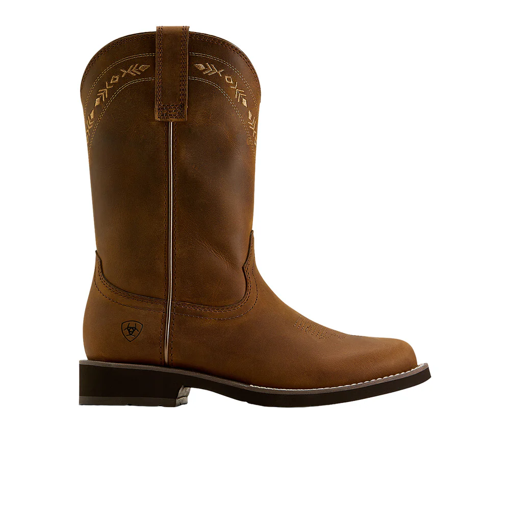 Kearney Round Toe Pull On Cowboy Boots