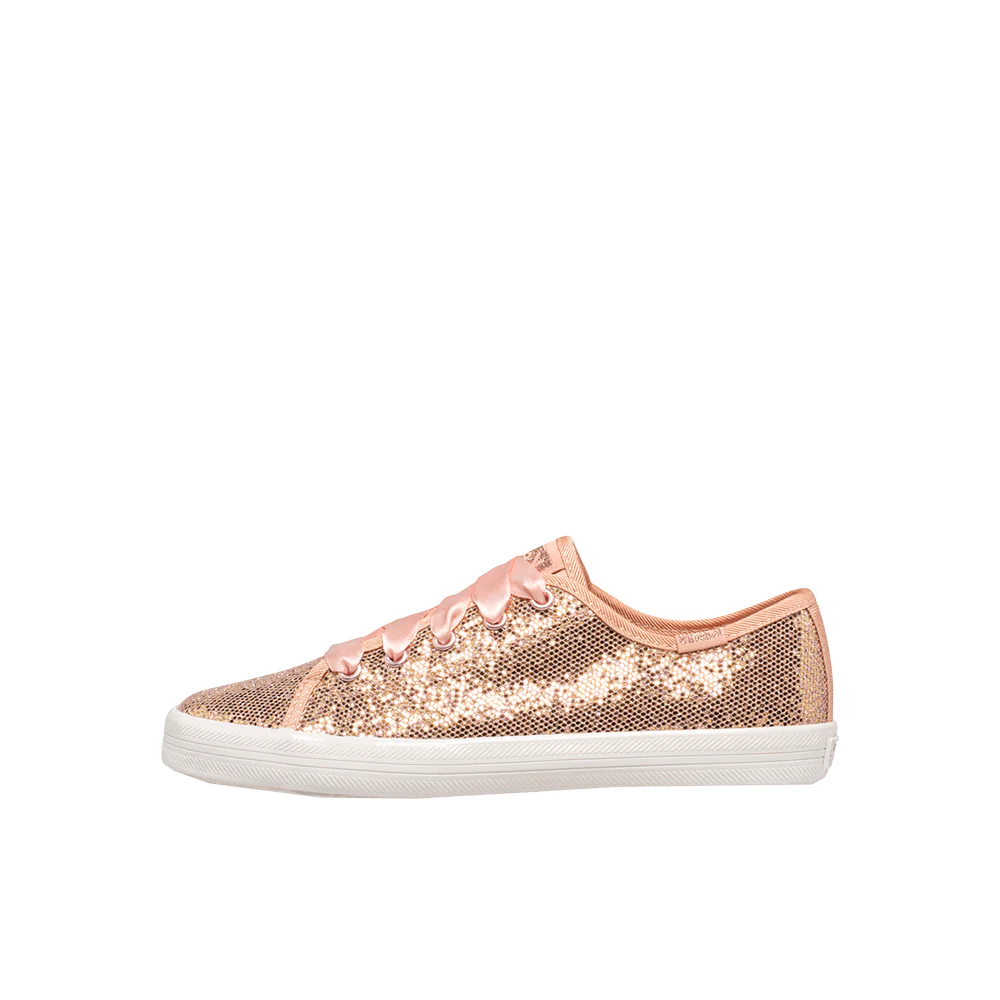 Kickstart Celebrations Glitter Lace Up Sneakers - Image 3