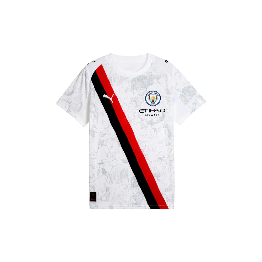 PUMA X KIDSUPER Manchester City F.C. Crew Neck Short Sleeve Replica Jersey (Youth)