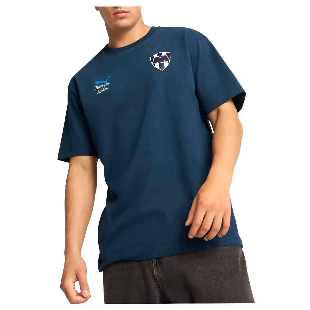 PUMA X KIDSUPER MTY Graphic Crew Neck Short Sleeve T-Shirt - Image 3