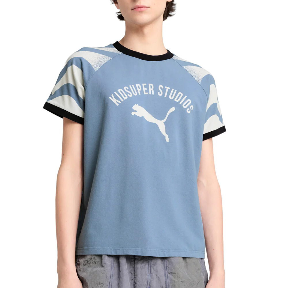 Kidsuper X Ringer Crew Neck Short Sleeve T-Shirt - Image 3