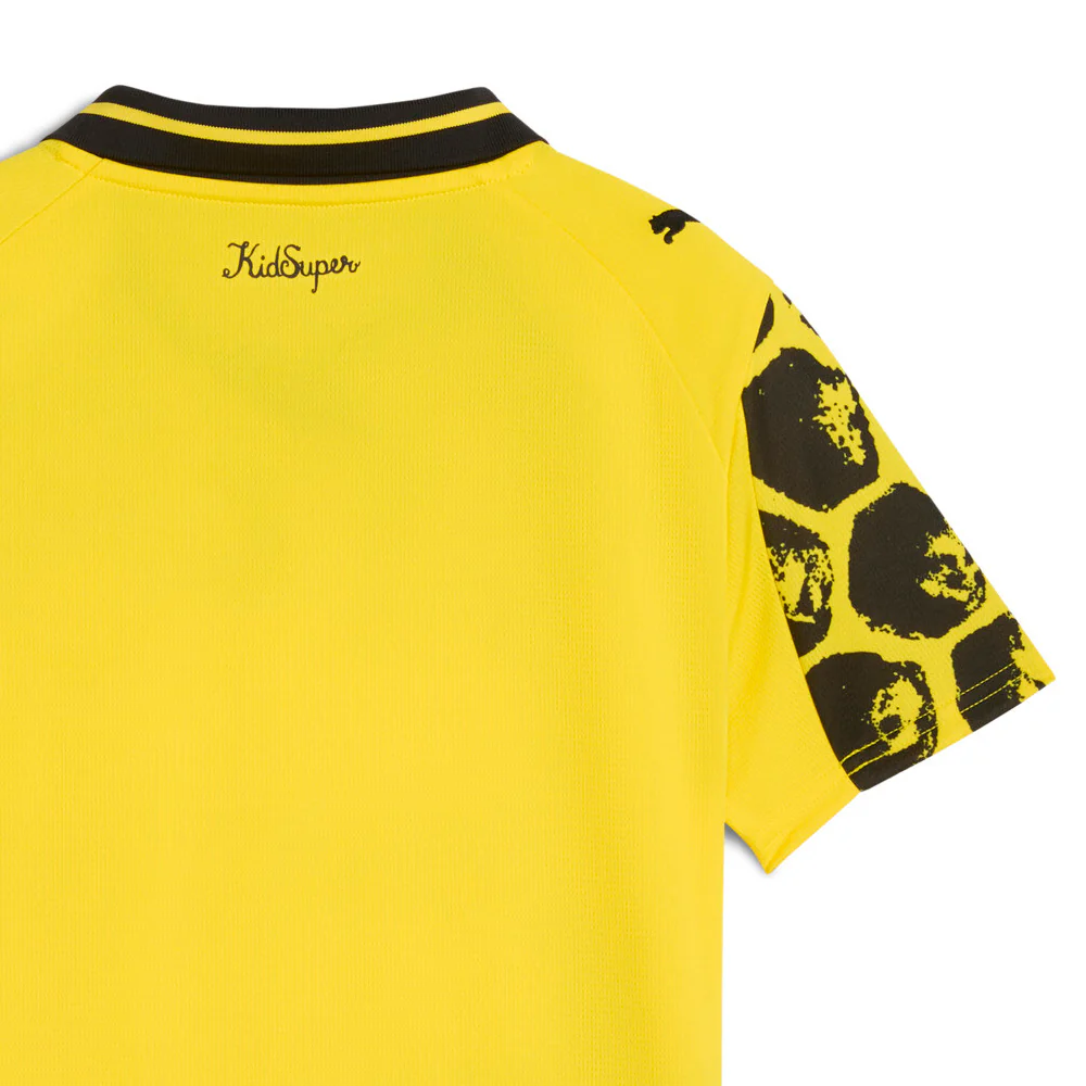 PUMA X KIDSUPER Borussia Dortmund Collared Short Sleeve Replica Jersey (Youth) - Image 4